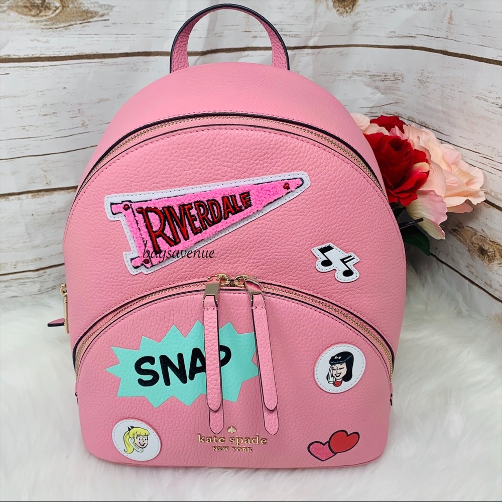 Kate spade riverdale Archie comics backpack pink - Picture 2 of 16